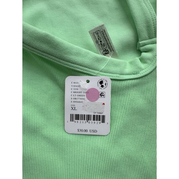 Free People Movement Women's All Clear Cami Bright Jade NWT Size XL - Picture 4 of 4